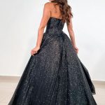 vestido-debutante-longo-preto-brilho