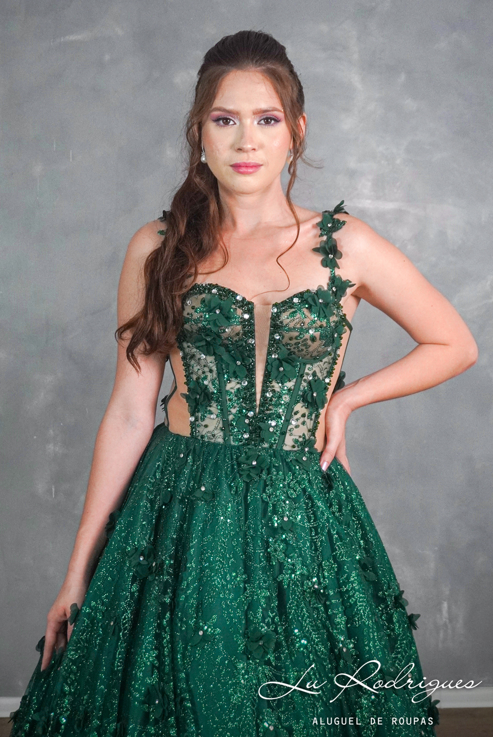 sage green indian wedding dress Sage Green Color Wedding Lehenga ADARA – Panache Haute Couture main image 0