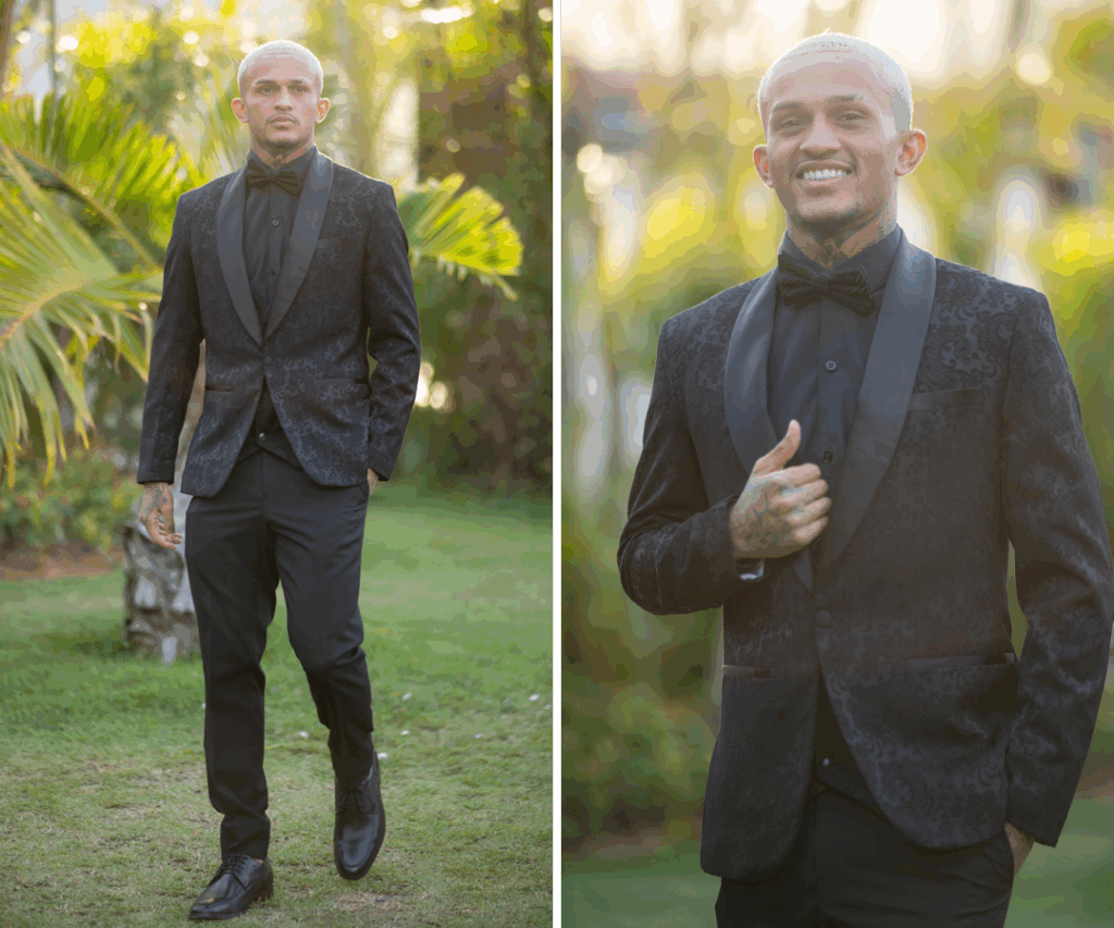 Traje do Wesley jogador do Flamengo