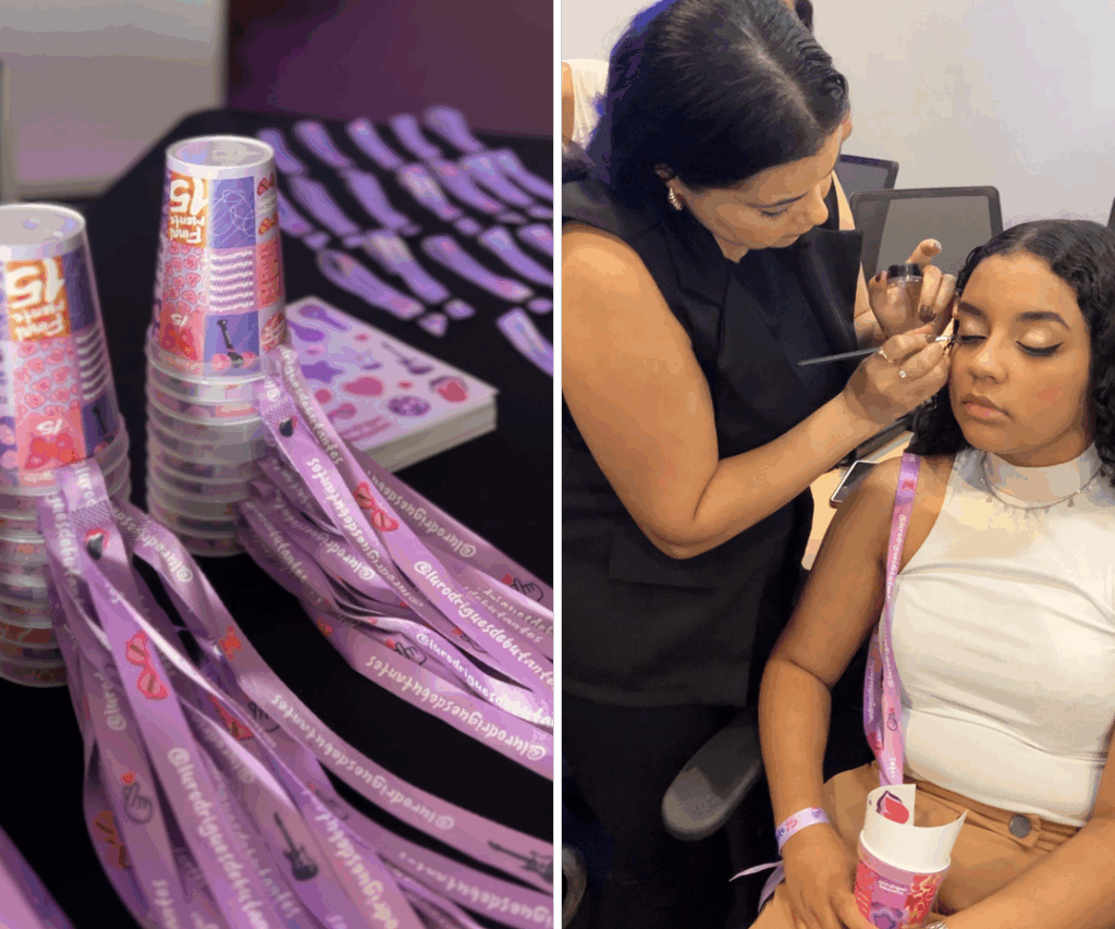 Espaço e kit exclusivo