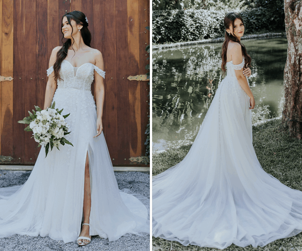 Vestido de noiva, modelo Persia